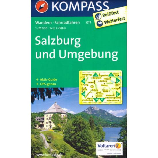 Kniha: Salzburg und Umgebung 017 / 1:25T NKOMautor neuvedený