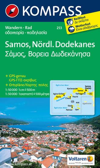 Kniha: Samos,Nördl,Dodekanes 253 / 1:50T NKOMautor neuvedený