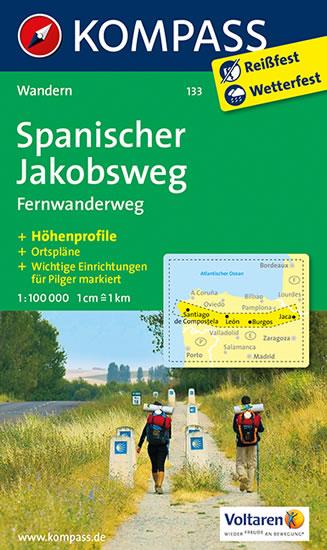 Kniha: Spanischer Jakobsweg 133 / 1:100T NKOMautor neuvedený