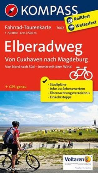 Kniha: Elberadweg, Von Cuxhaven nach Magdeburk  7002  NKOMautor neuvedený