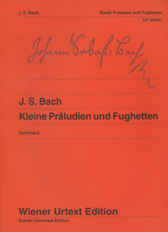 Kniha: Kleine Praludien und Fughetten - J. S. Bach