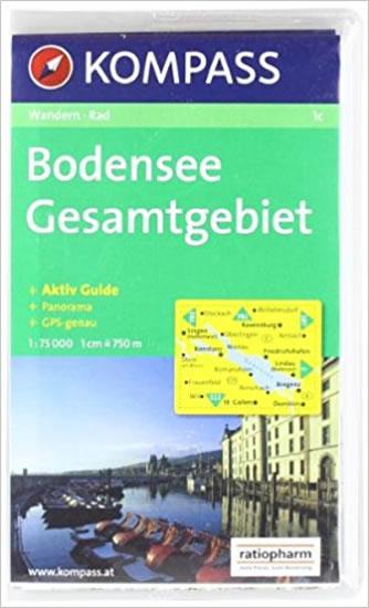 Kniha: Bodensee,Gesamtgebiet 1c / 1:75T KOMautor neuvedený