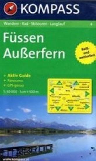 Kniha: Füssen,Ausserfern 4 / 1:50T KOMautor neuvedený