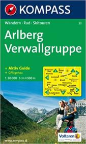 Arlberg Nördl.Verwallgruppe 33 / 1:50T KOM