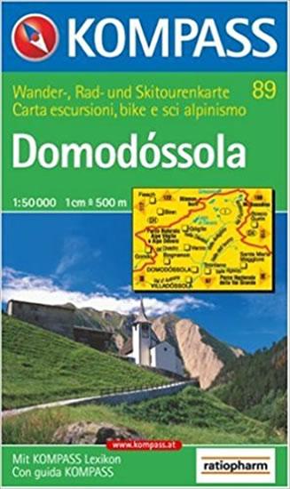 Kniha: Domodóssola 89 / 1:50T KOMautor neuvedený