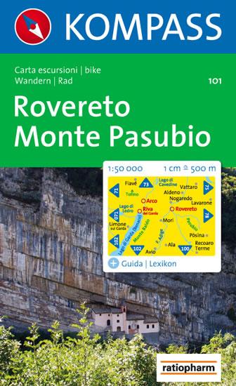 Kniha: Kompass 101 Monte Pasubio TMautor neuvedený