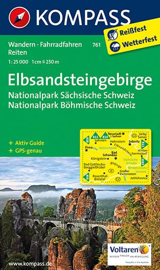 Kniha: Elbsandsteingebirge 761 / 1:30T NKOMautor neuvedený