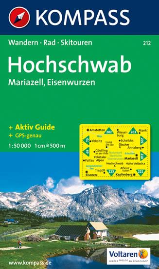 Kniha: Hochschwab Mariazell 212 / 1:35T KOMautor neuvedený