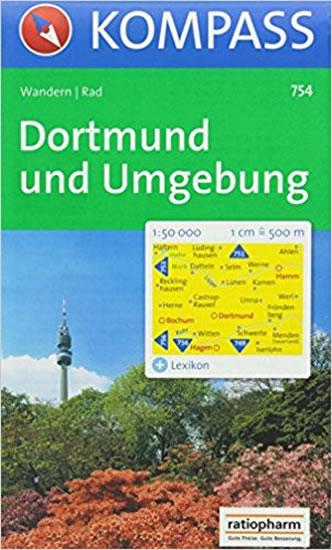 Kniha: Dortmund und Umgebung 754 / 1:50T NKOMautor neuvedený