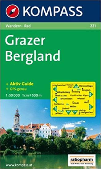 Kniha: Grazer Bergland 221 / 1:50T NKOMautor neuvedený