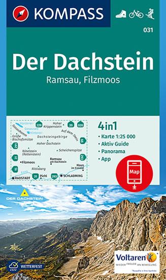 Kniha: Dachstein, Ramsau, Filzmoos  031   NKOM 1:25autor neuvedený