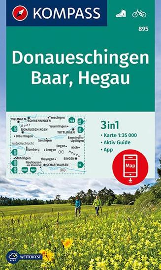 Kniha: Donaueschingen, Baar, Hegau  895  1:35T  NKOMautor neuvedený