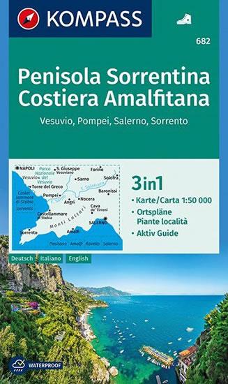 Kniha: Penisola Sorrentina, Costiera, Amalfitana  682  NKOMautor neuvedený