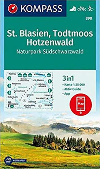 Kniha: St.Blasien - Todtmoos  898  NKOM 1:25Tautor neuvedený
