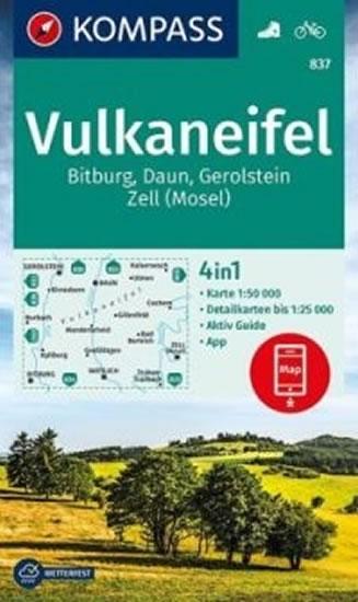 Kniha: Vulkaneifel, Bitburg, Daun, Gerolstein, Zell (Mosel)  837autor neuvedený