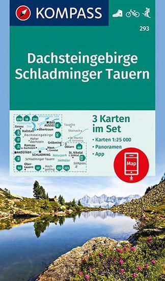 Kniha: Dachsteingruppe, Schladminger Tauern (sada 3 map )  293  NKOMautor neuvedený
