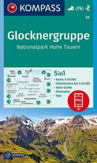 Kniha: Glocknergruppe  39  NKOMautor neuvedený