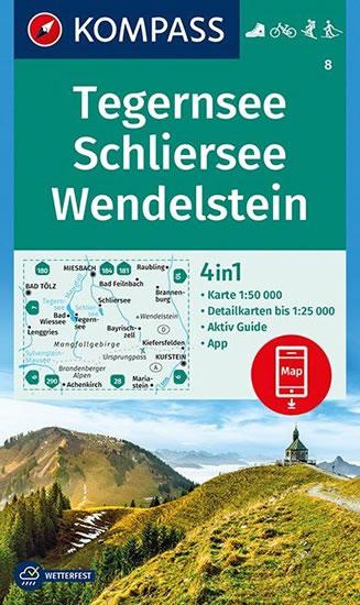 Kniha: Tegernsee, Schliersee, Wendelstein   8  NKOMautor neuvedený
