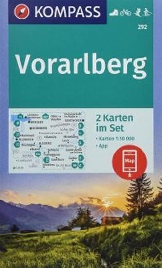 Kniha: Vorarlberg (sada 2 mapy)   292  NKOMautor neuvedený