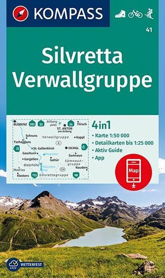 Kniha: Silvretta, Vervwallgruppe   41  NKOMautor neuvedený