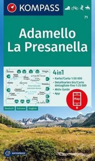 Kniha: Adamello/La Presanela  71  NKOMautor neuvedený