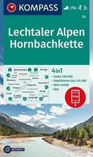 Kniha: Lechtaler alpen, Hornbachkette  24  NKOMautor neuvedený