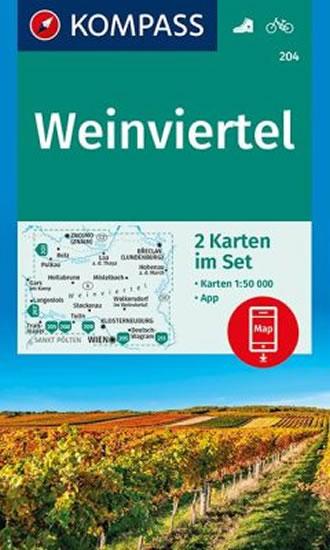Kniha: Weinviertel ( sada 2 map )  204   NKOMautor neuvedený