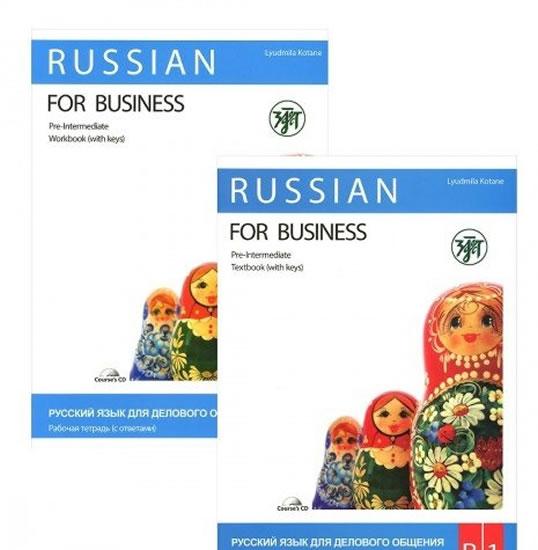 Kniha: Russian for Business: Textbook + Workbook + CD 2 - Kotane Ljudmila