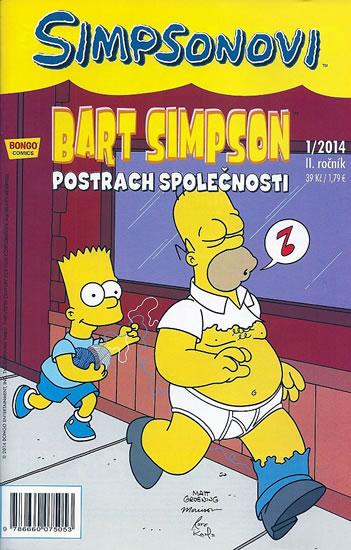Kniha: Simpsonovi - Bart Simpson 1/2014 - Postrach společnosti - Groening Matt