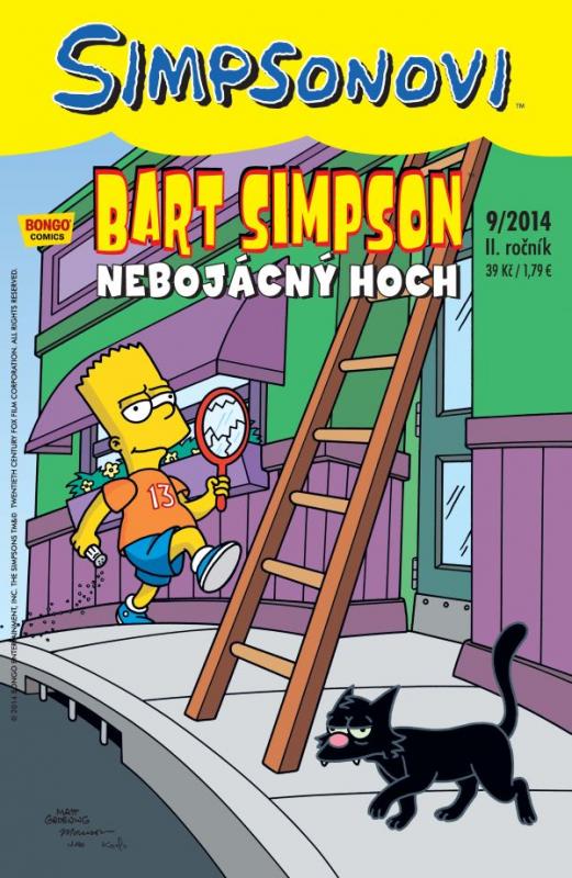 Kniha: Simpsonovi - Bart Simpson 9/2014 - Nebojácný hoch - Groening Matt