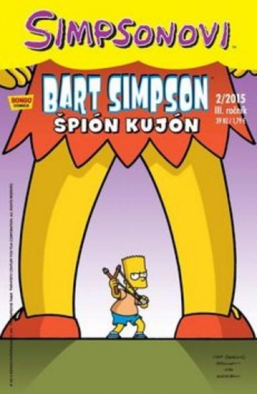 Kniha: Simpsonovi - Bart Simpson 02/15 - Špión kujón - Groening Matt