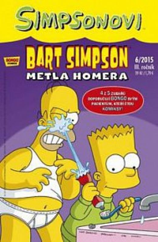 Kniha: Simpsonovi - Bart Simpson 06/15 - Metla Homera - Groening Matt