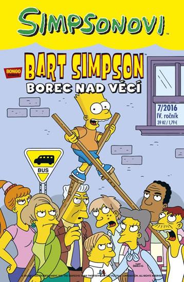 Kniha: Simpsonovi - Bart Simpson 7/2016: Borec nad věcí - Groening Matt