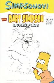 Simpsonovi - Bart Simpson 10/2016 - Numero uno