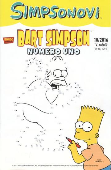 Kniha: Simpsonovi - Bart Simpson 10/2016 - Numero uno - Groening Matt