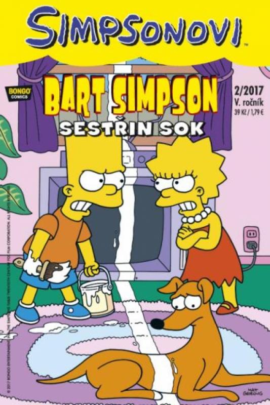 Kniha: Simpsonovi - Bart Simpson 02/2017 - Sestřin sok - Groening Matt