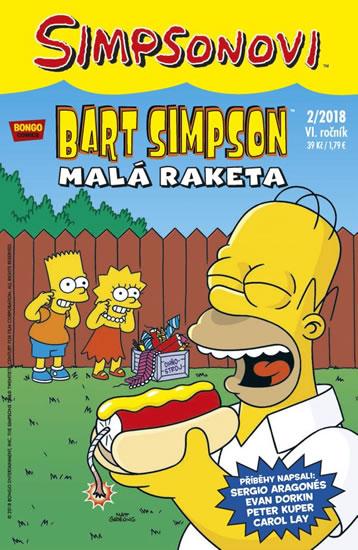 Kniha: Simpsonovi - Bart Simpson 2/2018 - Malá raketa - Groening Matt