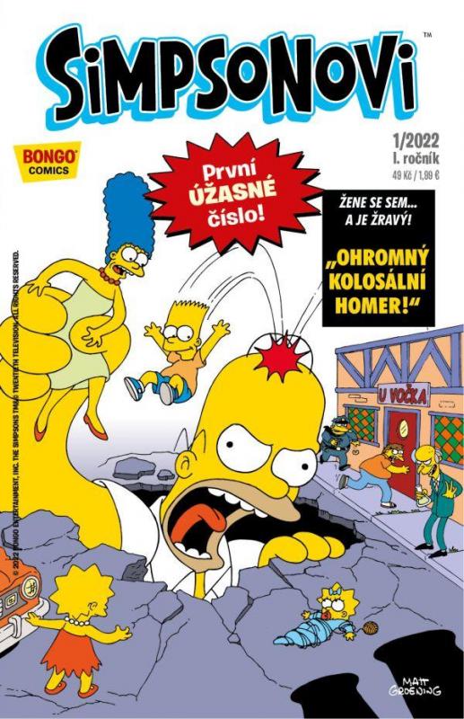 Kniha: Simpsonovi 1/2022kolektív autorov