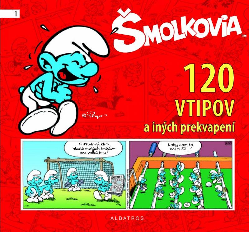 Kniha: Šmolkovia - 120 vtipov a iných prekvapení - Peyo