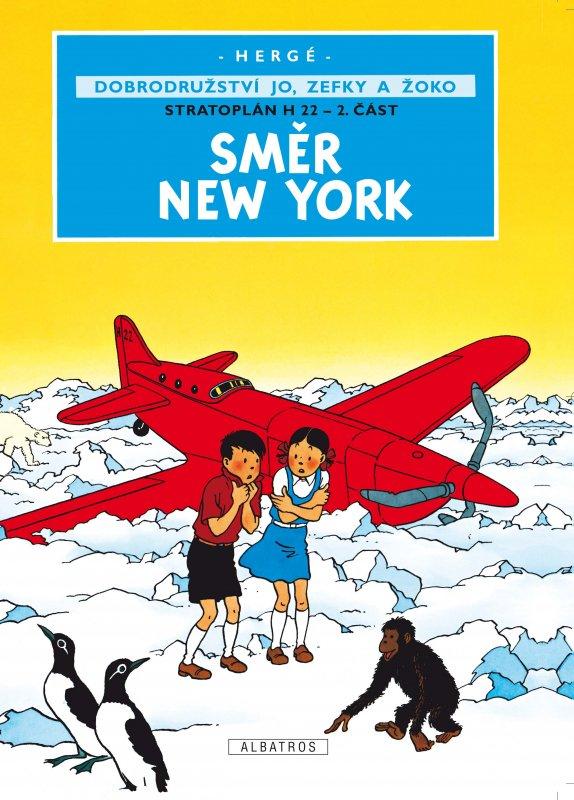 Kniha: Jo, Zefka a Žoko (2) - Směr New York - Hergé