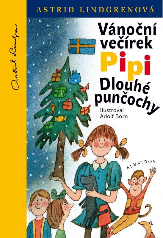 Kniha: Vánoční večírek Pipi Dlouhé punčochy - Adolf Born, Astrid Lindgrenová