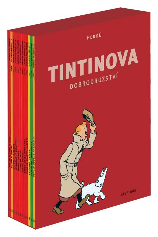 Kniha: Tintinova dobrodružství - kompletní vydání 1-12 - Hergé