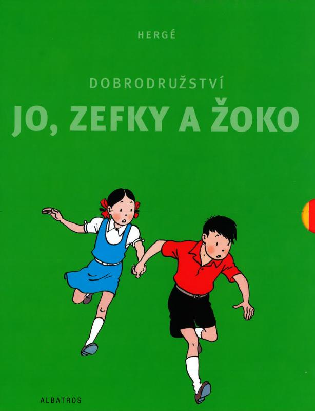 Kniha: Dobrodružství Jo, Zefky a Žoko - kompletní vydání 1-5 - Hergé