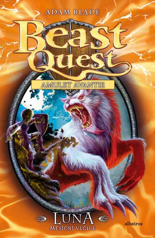 Kniha: Luna, měsíční vlčice - Beast Quest (22) - Adam Blade