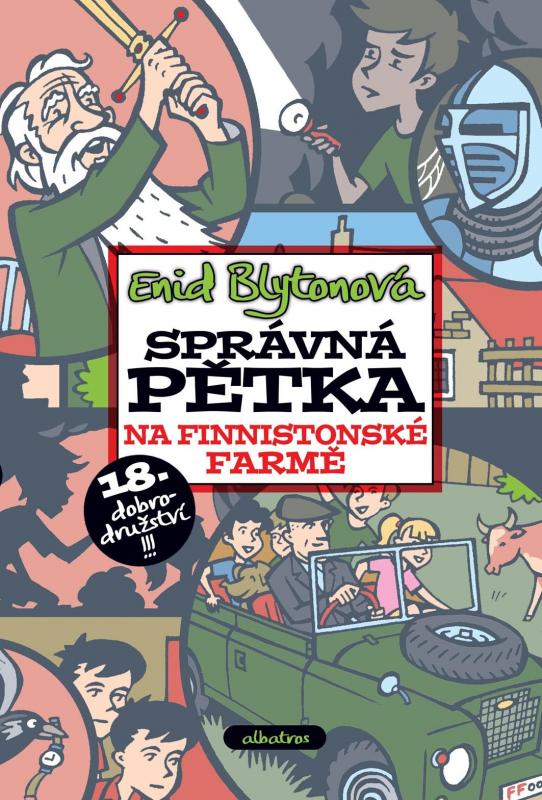 Kniha: Správná pětka na Finnistonské farmě - Enid Blytonová