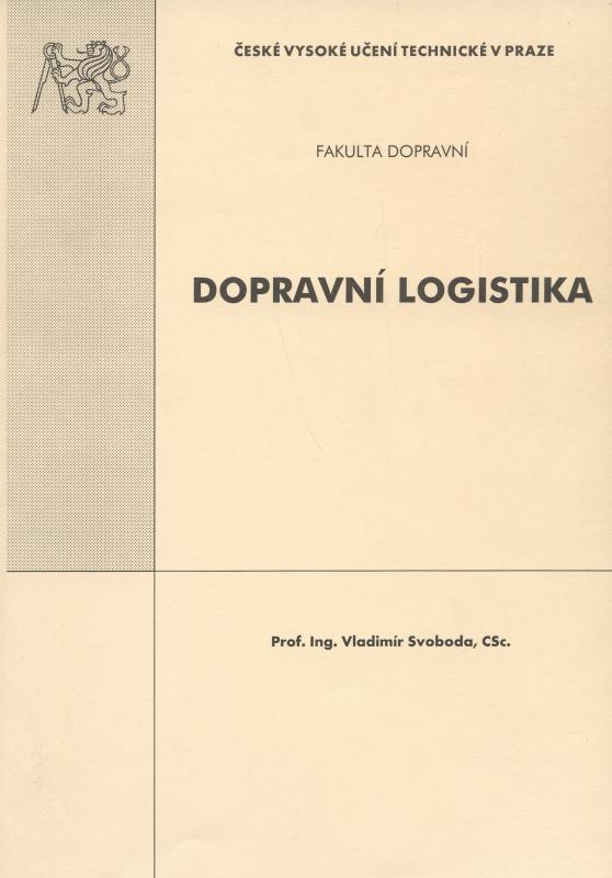 Kniha: Dopravní logistika - Vladimír Svoboda