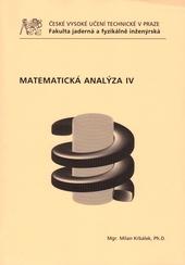Kniha: Matematická analýza IV. - Milan Krbálek