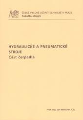 Hydraulické a pneumatické stroje - Část čerpadla