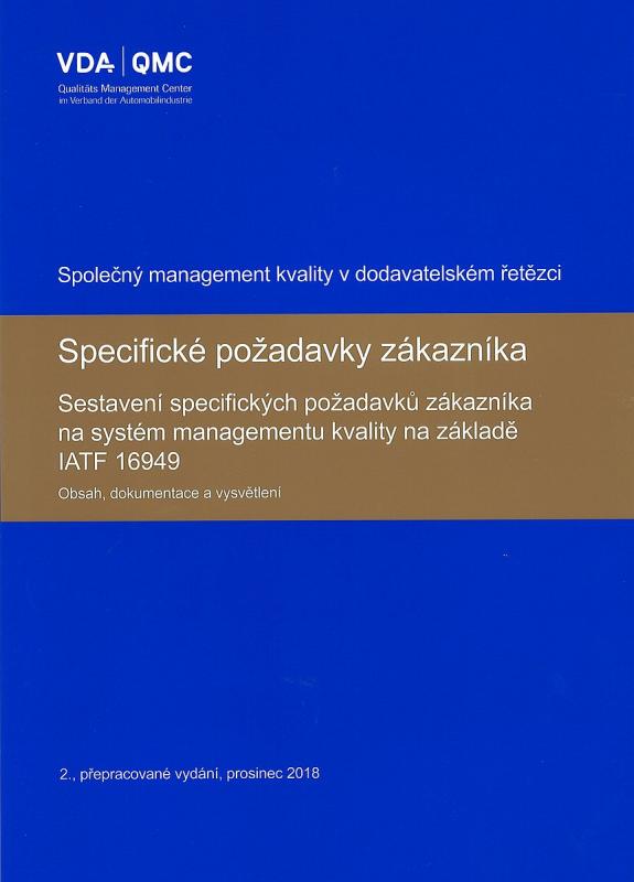 Kniha: Specifické požadavky zákazníkaautor neuvedený