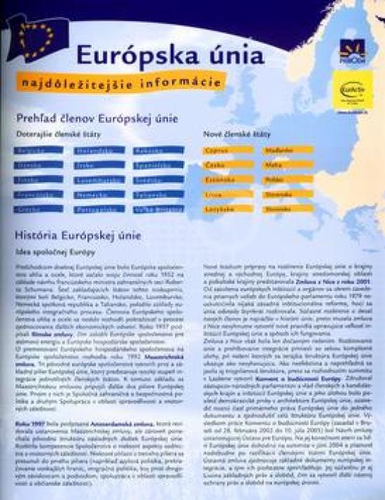 Kniha: Európska únia - kartaautor neuvedený